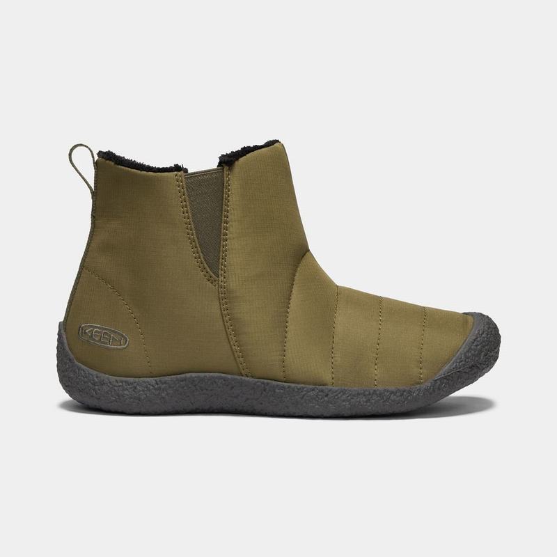 Botas Keen Howser III Nylon Slipper Para Mujer Verde Oscuro Oliva - Botas Keen Mexico (795024-FHO)